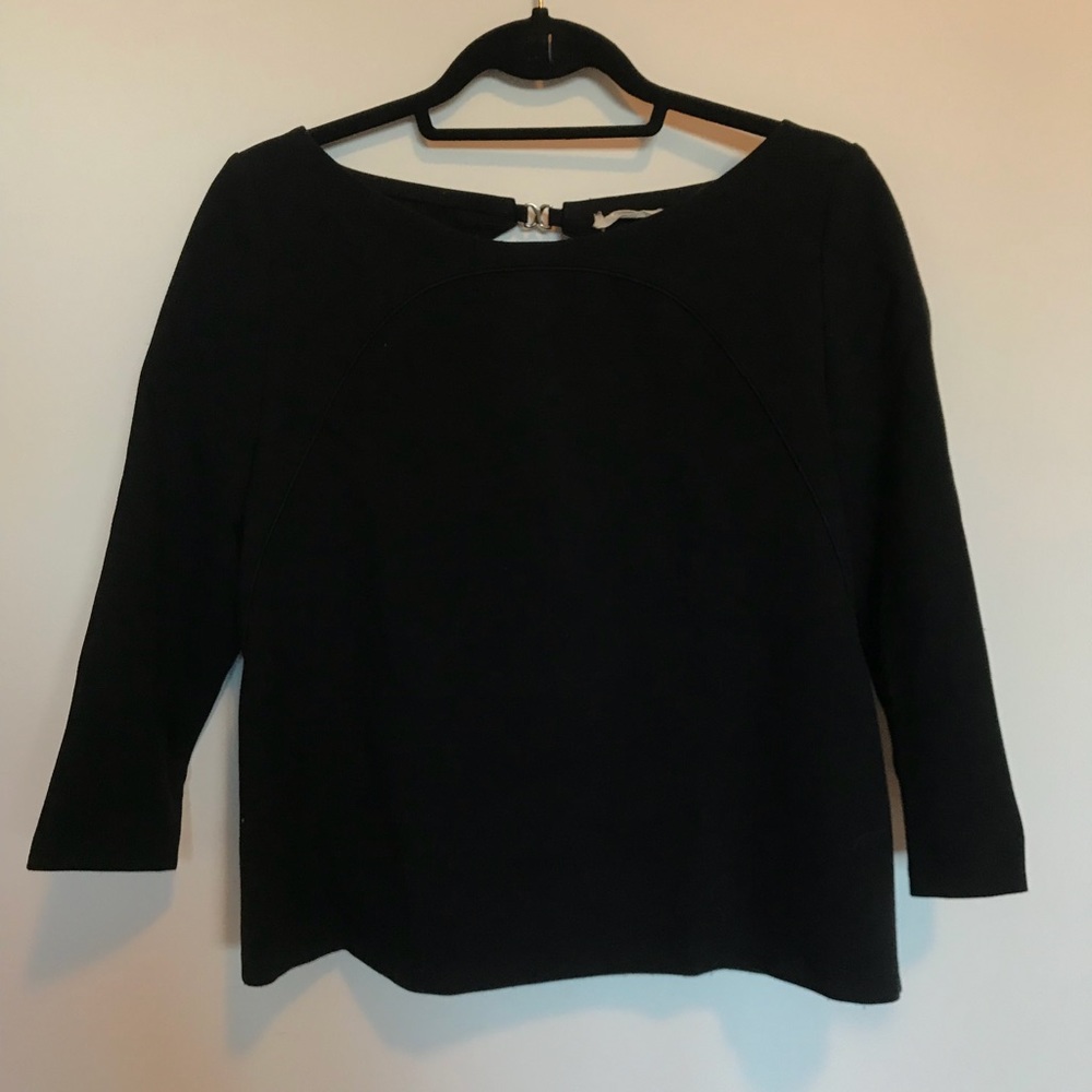 Ba&sh keyhole cutout blouse
